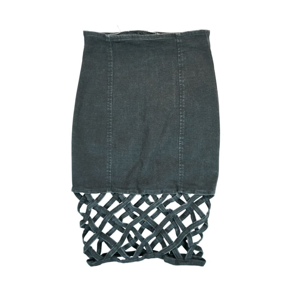 Rehab Dehim‎ Women's Skirt Size Small S - Black - Cotton/Polyester